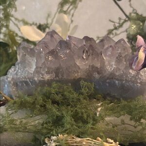Amethyst Crystal Cluster Home Accent - (#11)